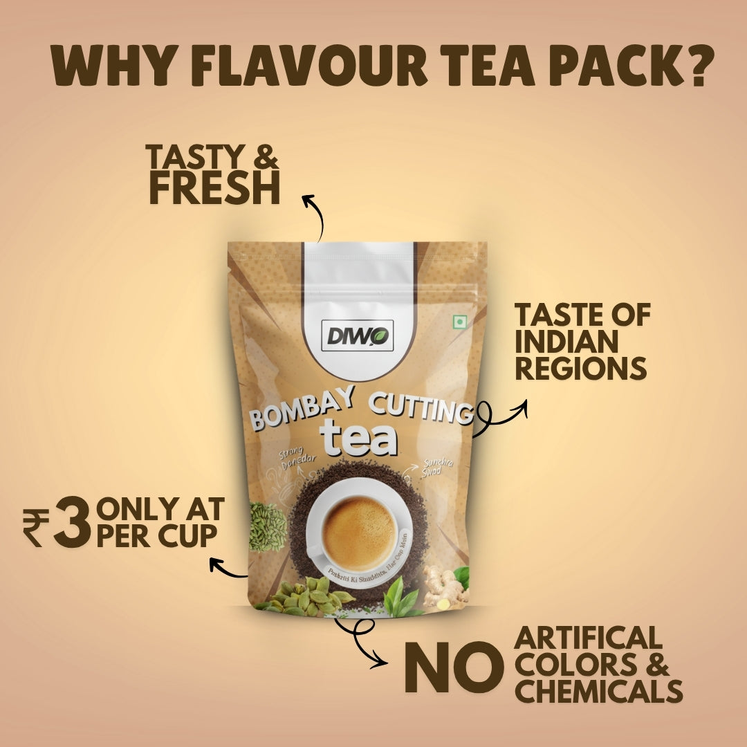 Bombay Cutting Tea Flavour - Makes 100 Cups