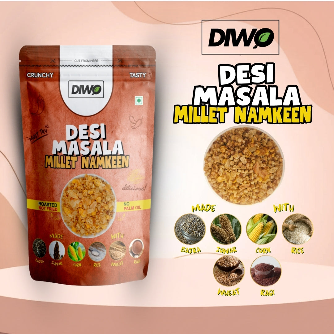 Desi Millet Namkeen - 400 Gms, 4x100 GM