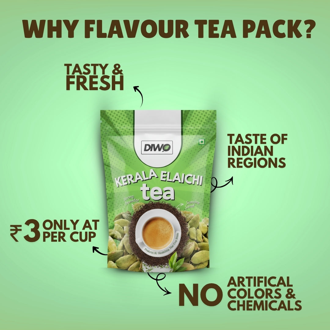 Kerala Elaichi Tea - Makes 100 Cups