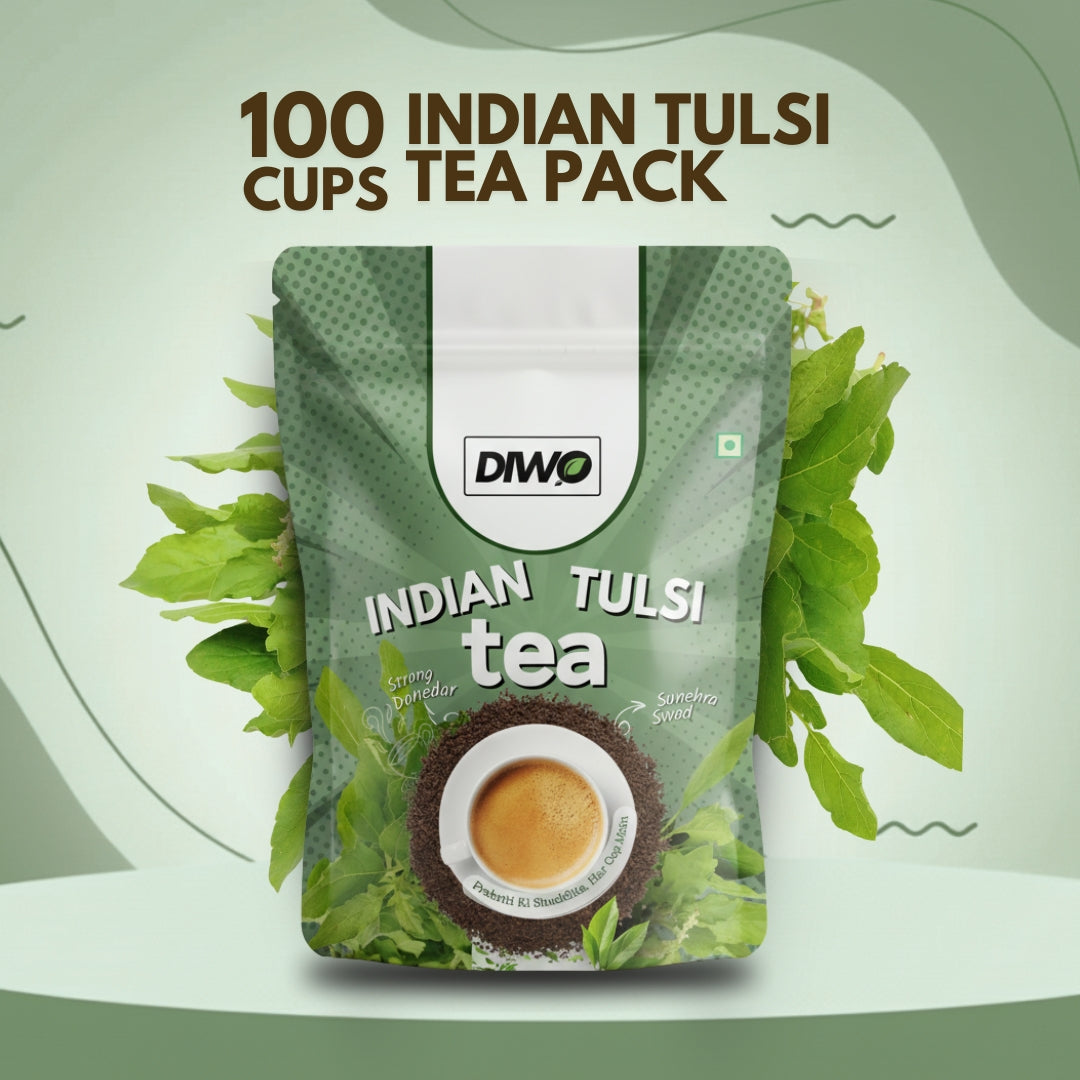 Indian Tulsi Tea - Makes 300 Cups-Try It Now