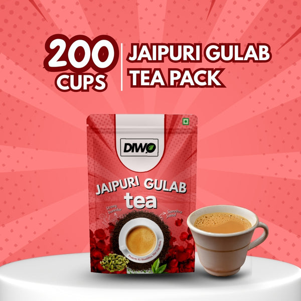 200 Cups Jaipuri Gulab Tea - Try It Now