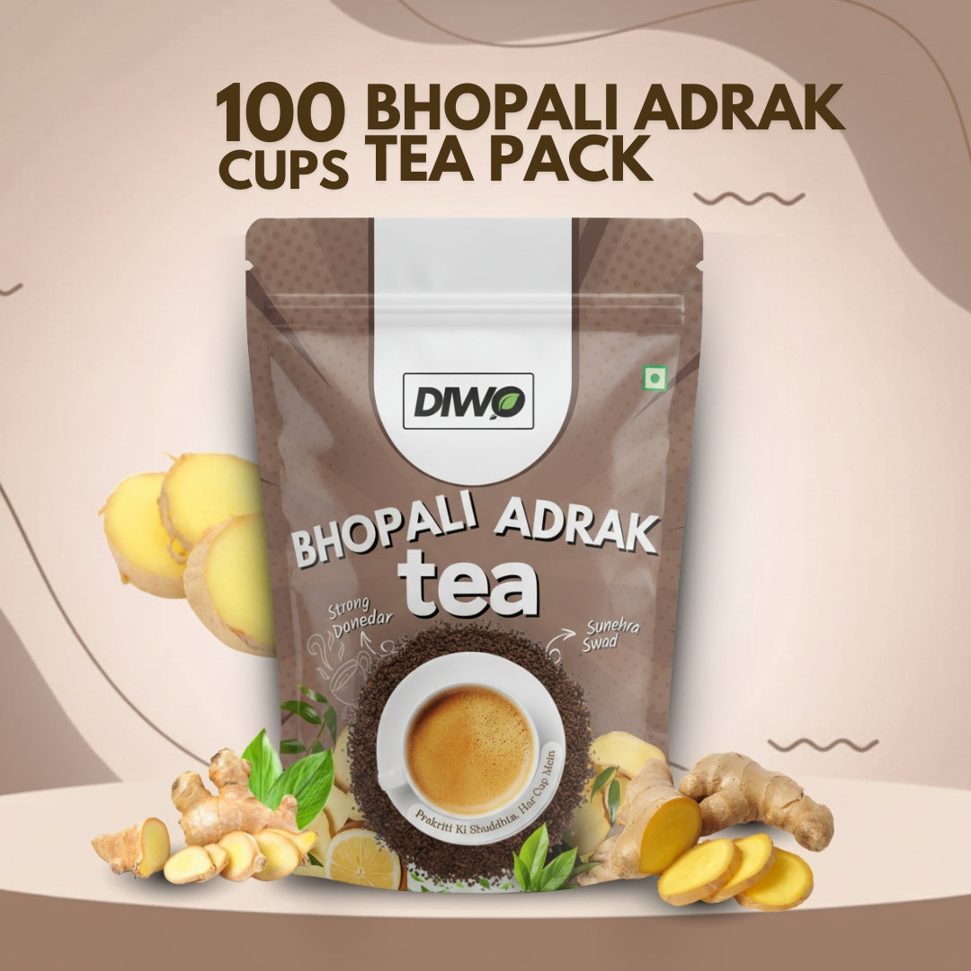 Bhopali Adrak Tea -Makes 300 Cups