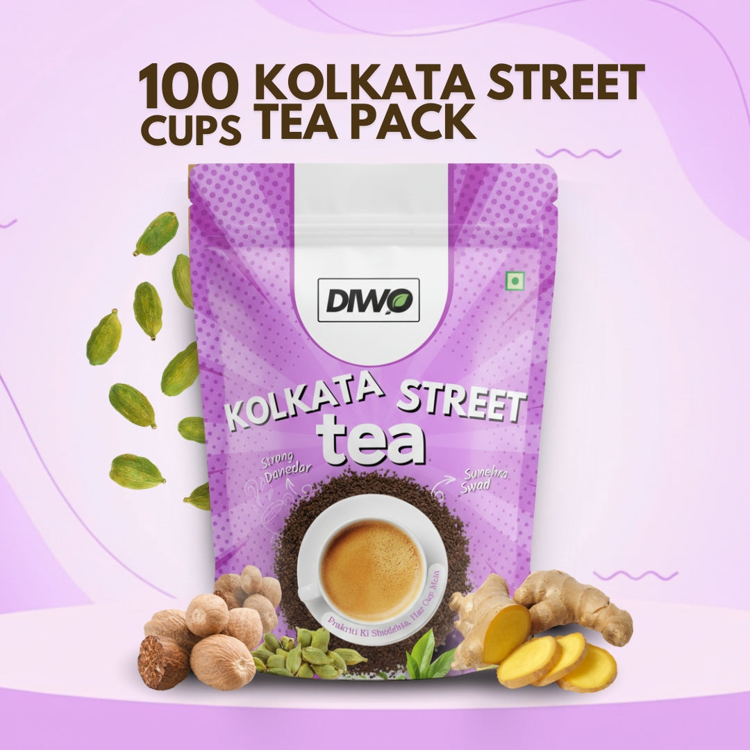Kolkata Street Tea Flavour - Makes 100 Cups