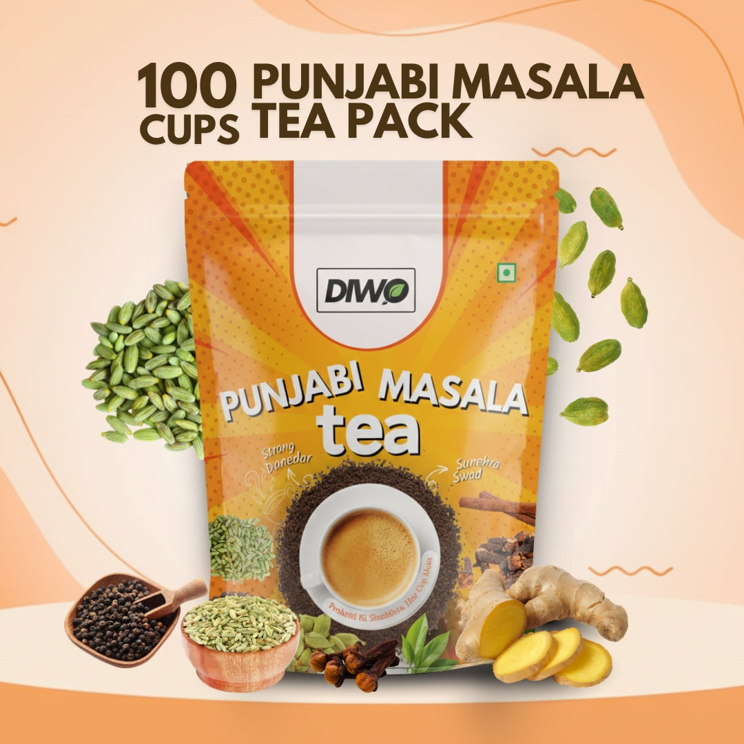 Punjabi Masala Tea Flavour - Makes 100 Cups
