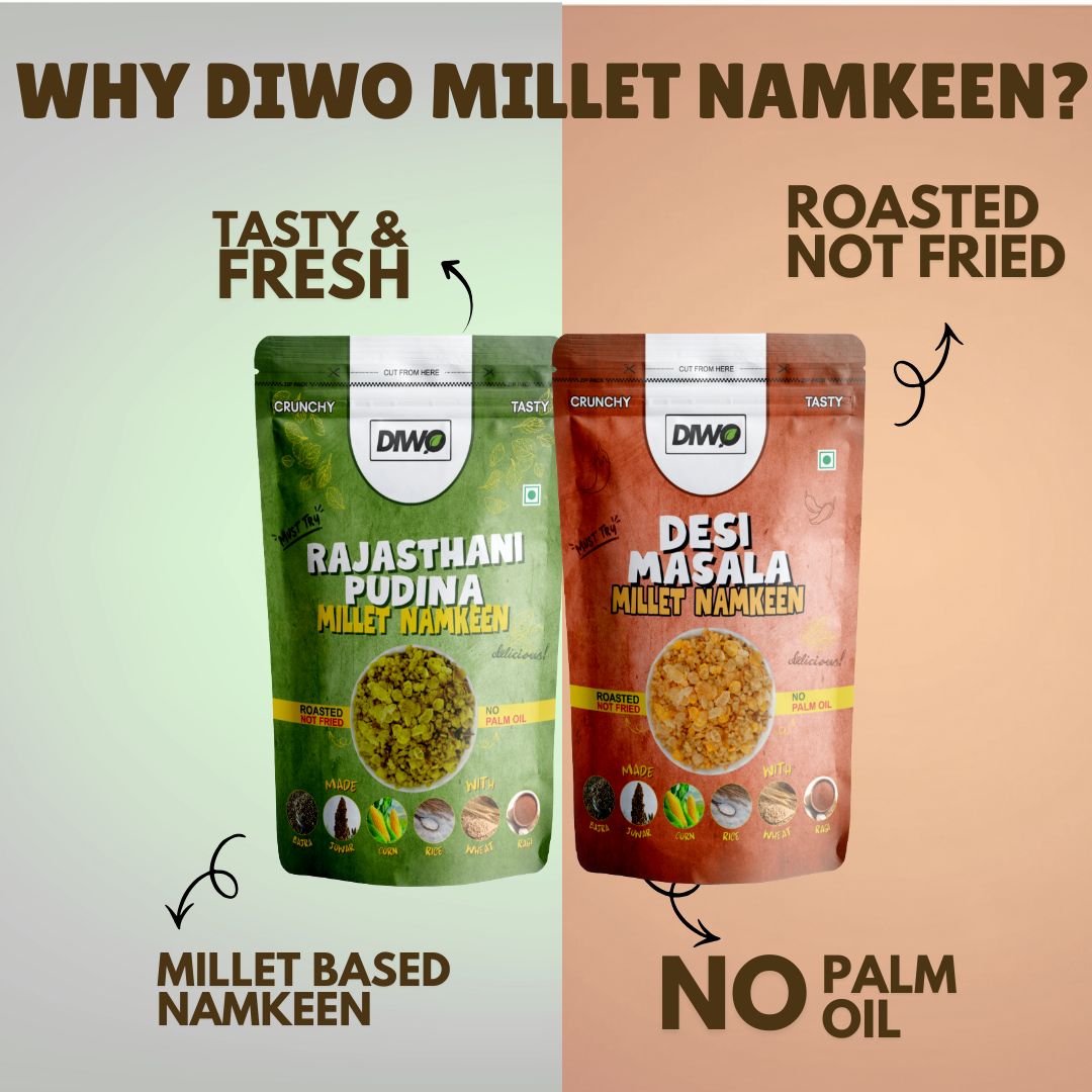 Desi Millet Namkeen - 400 Gms, 4x100 GM