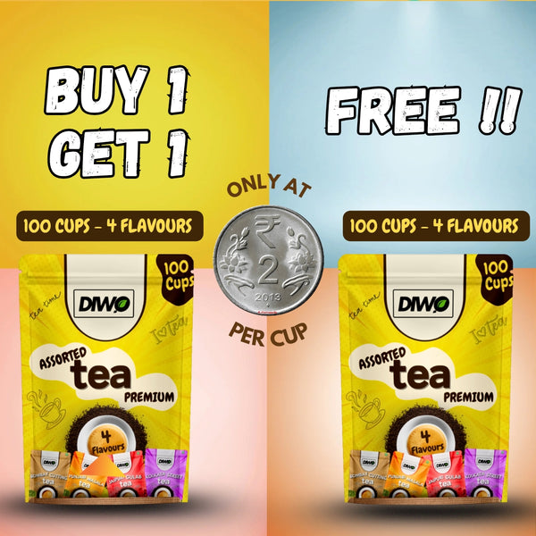 Buy 4 Flavours Assorted Tea Trial Pack & Get 4 FREE !!