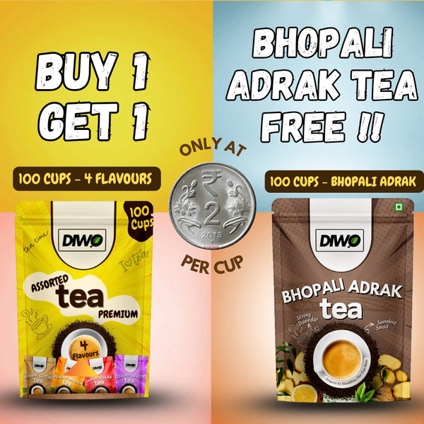 Buy 1 Assorted Tea Trial Pack & Get 5 Flavours !!